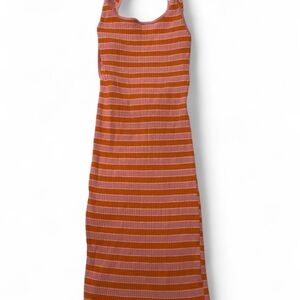 Zara | Dresses | Zara Knitted Dress With Contrast Details Size L Large  Sequin Crystal Crochet | Poshmark